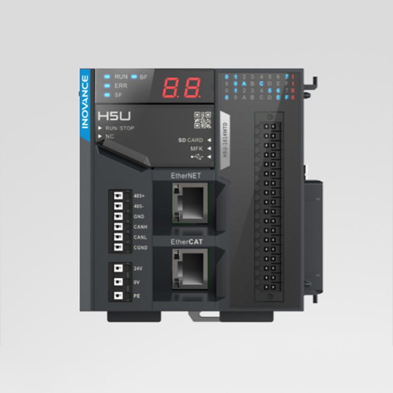 H5U系列EtherCAT總線高性能小型PLC